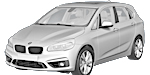 BMW F45 B1801 Fault Code